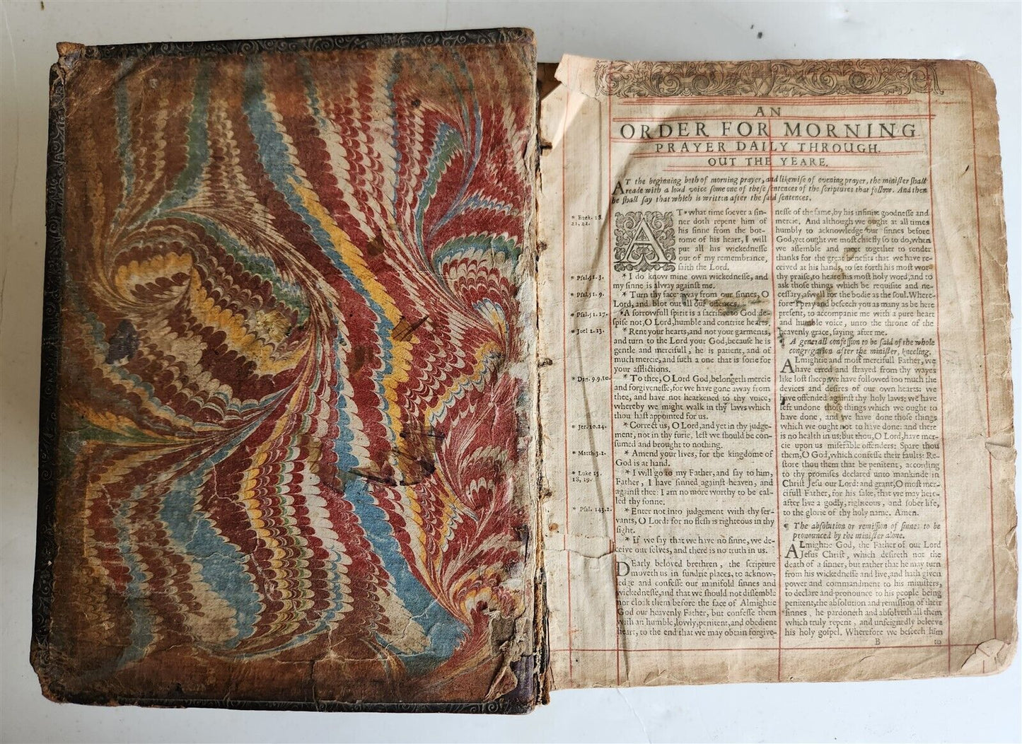 1635 BIBLE in ENGLISH antique