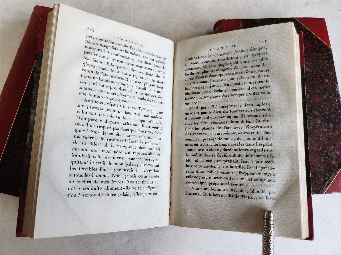 1804 L'ODYSSEE D'HOMERE by BITAUBE 3 VOLUMES antique in FRENCH