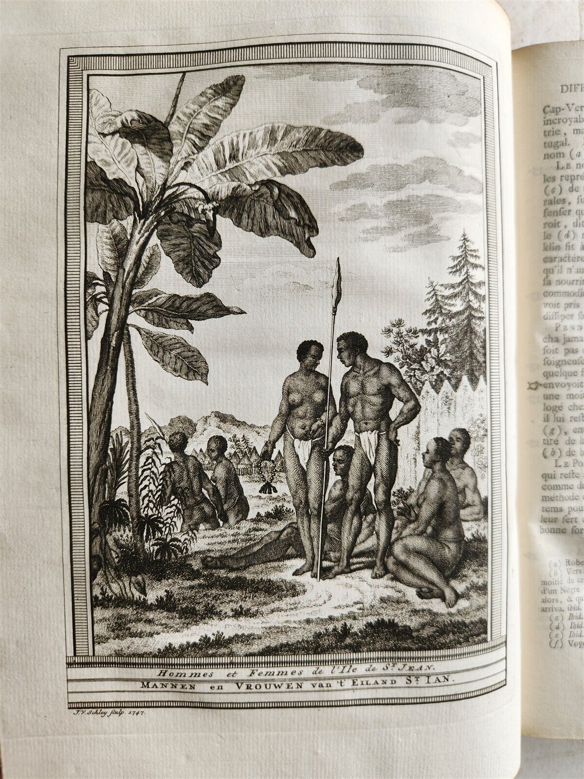 1747 TRAVELS TO AFRICA antique Histoire generale des voyages vol. 3 ILLUSTRATED