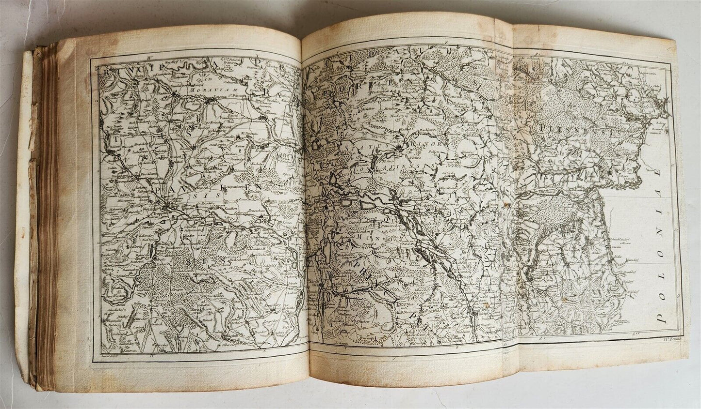 1758 46 MAPS NOUVEAU THEATRE DE GUERRE ATLAS TOPOGRAPHIQUE ET MILITAIRE antique