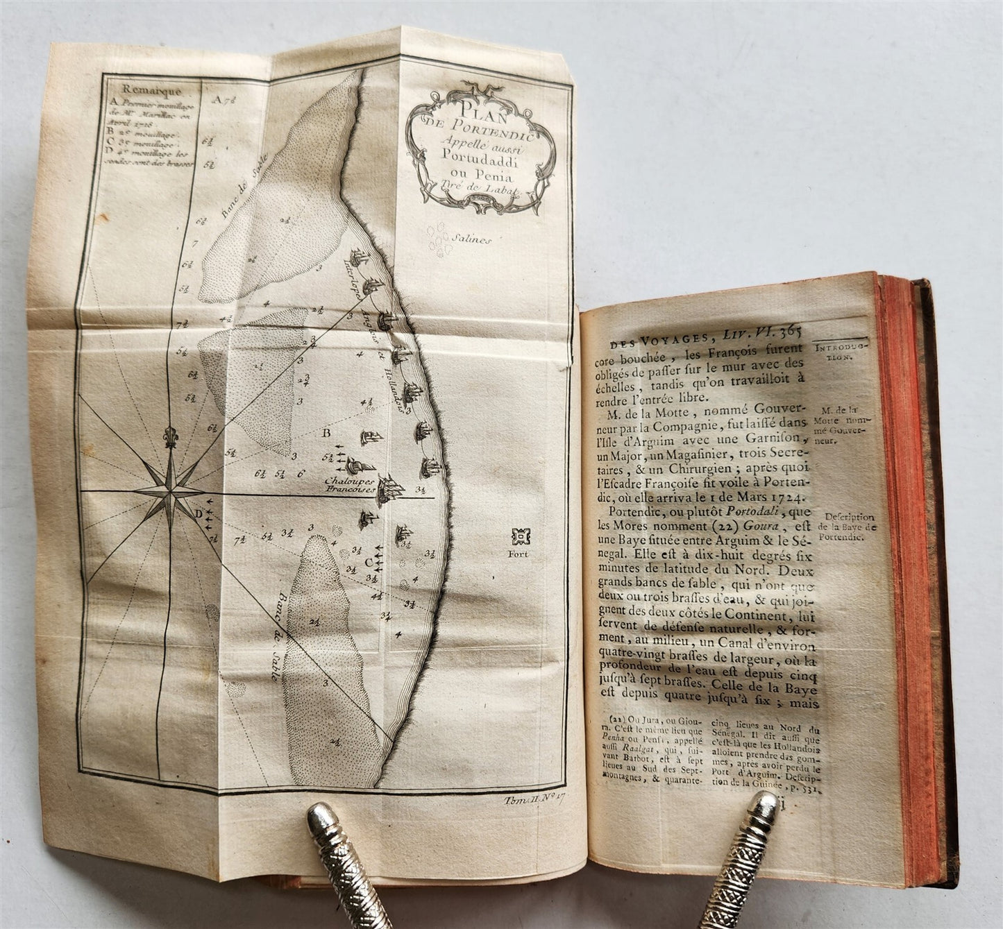 1749 HISTOIRE des VOYAGES antique VOL. 7 illustrated TRAVELS to AFRICA