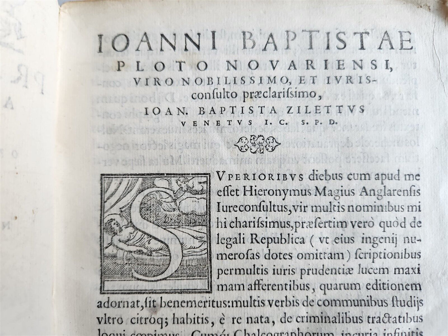 1563 ILLUSTRATED LAW BOOK by Giovanni Ziletti antique Vellum binding 16th CENT.