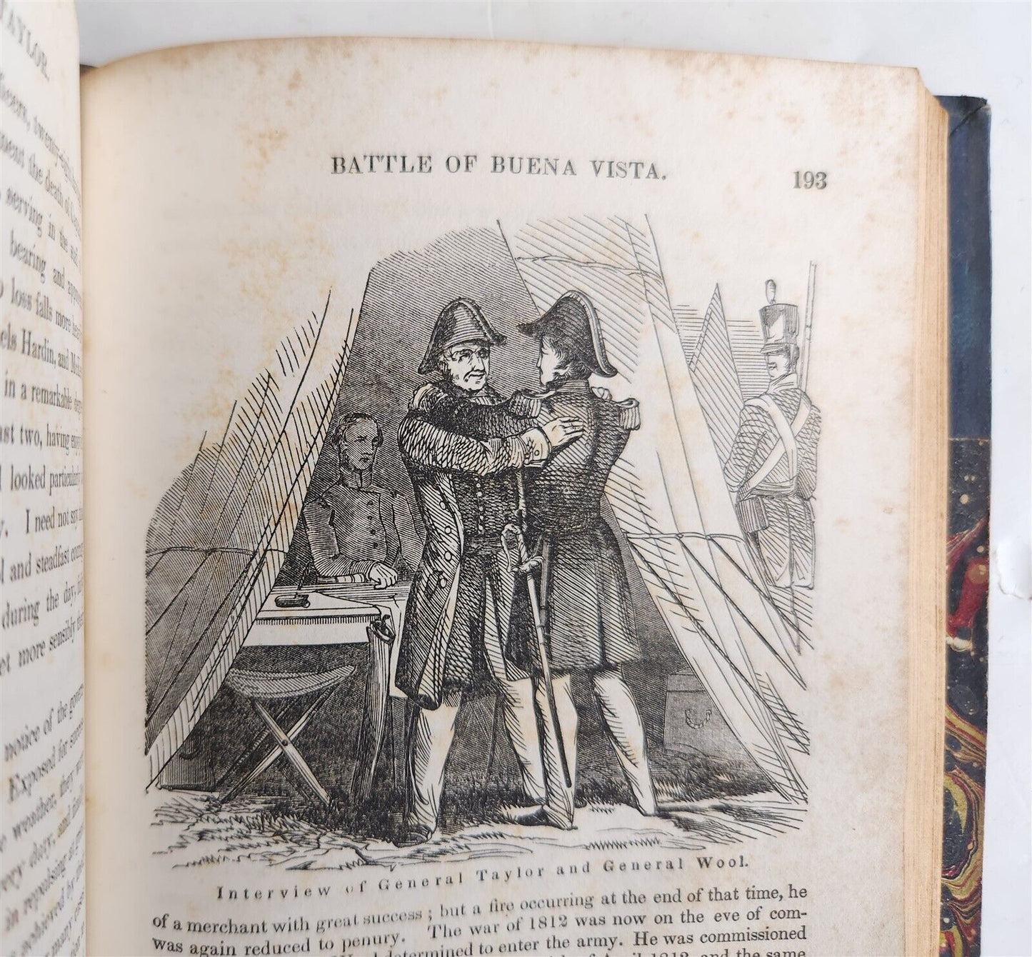 1847 LIFE of MAJOR GENERAL ZACHARY TAYLOR by JOHN FROST antique AMERICANA
