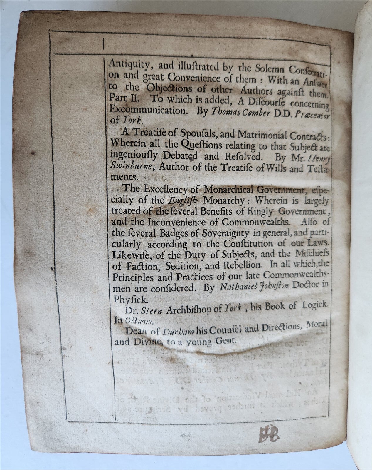 1686 LAW & EQUITY of GOSPEL by THOMAS PIERCE antique in ENGLISH