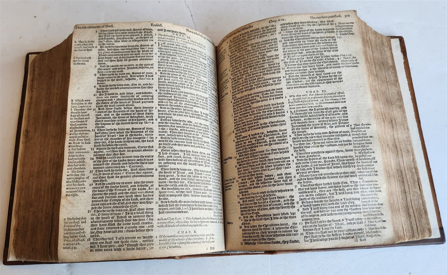 1585 GENEVA BIBLE in ENGLISH antique Old & New Testament 16th CENTURY C. BARKER