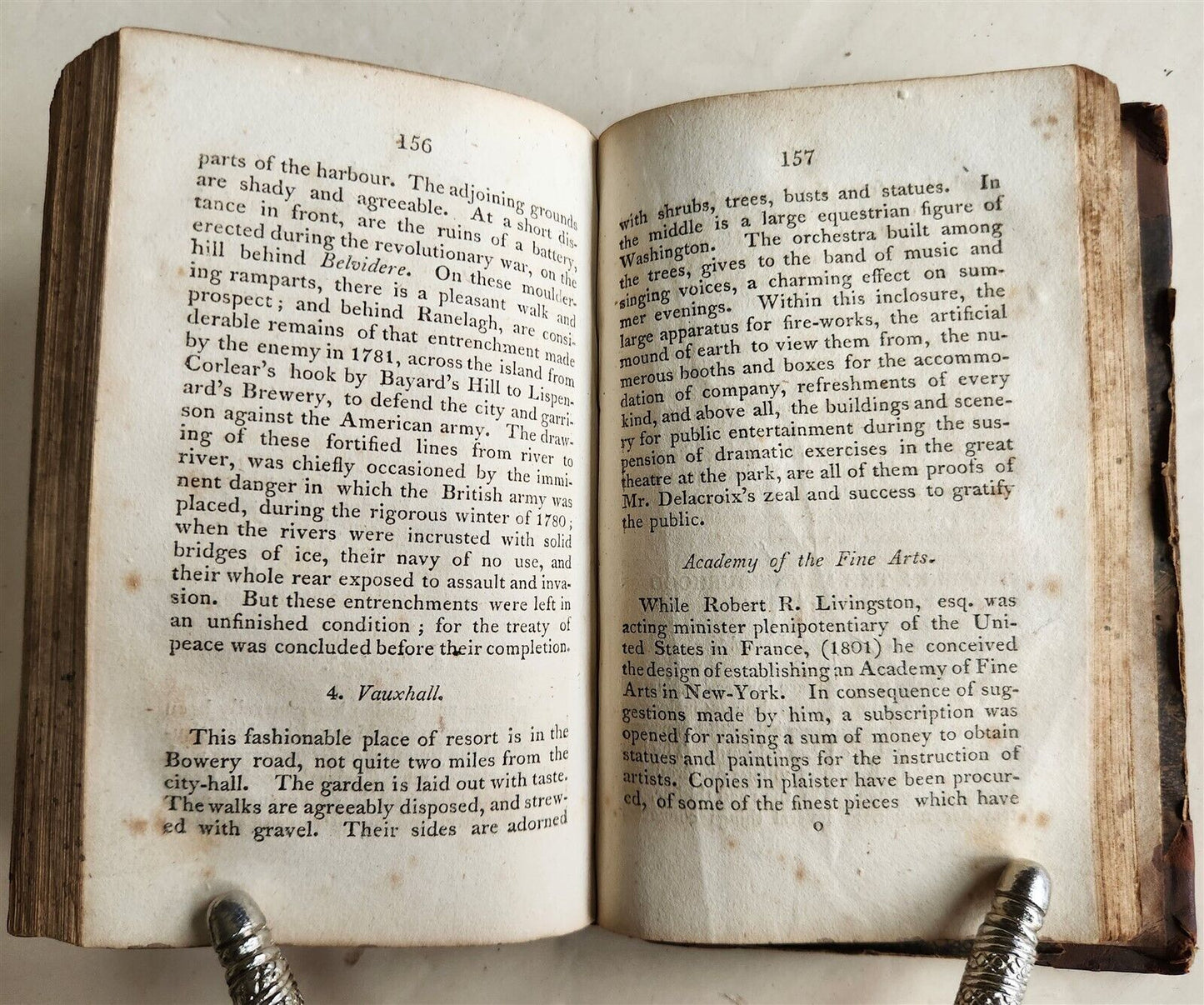 1807 THE PICTURE of NEW YORK or TRAVELLER'S GUIDE antique