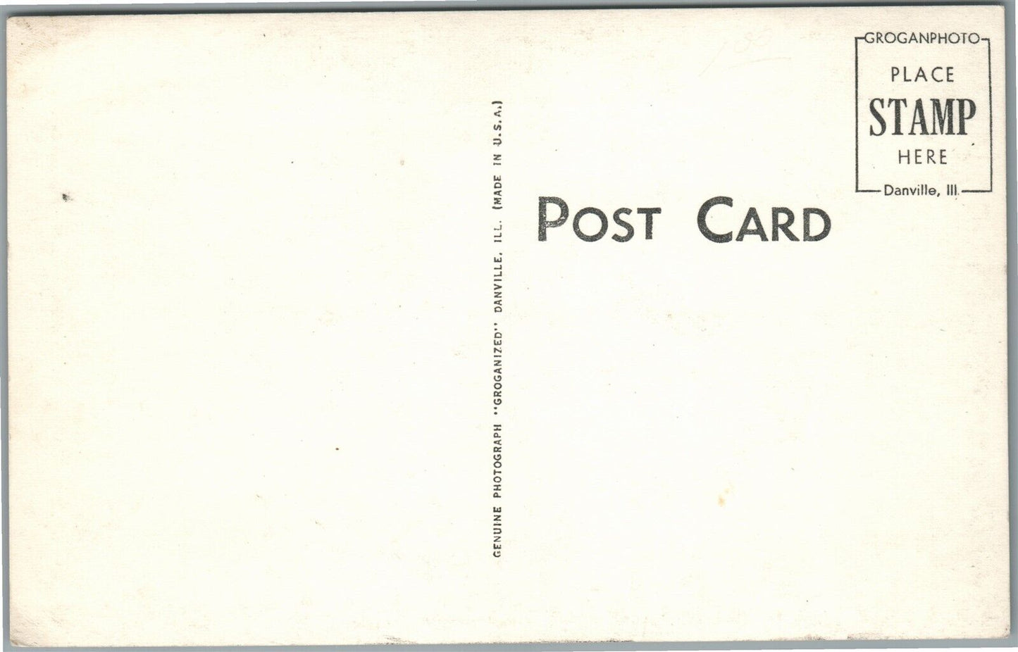 DOVER OH HAND CARVED TRAIN MODEL VINTAGE REAL PHOTO POSTCARD RPPC