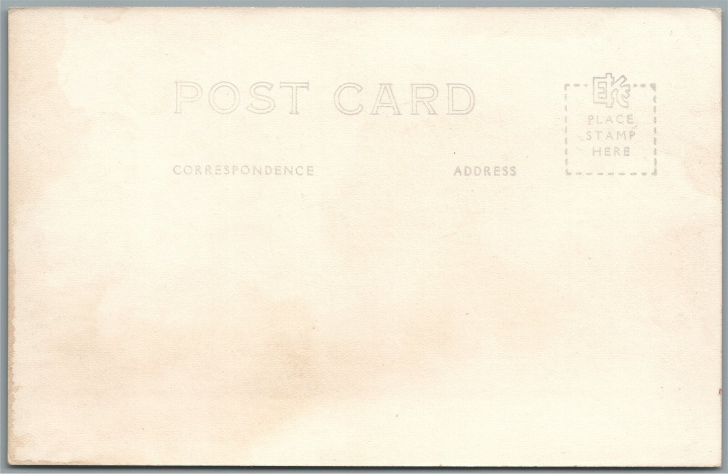 ELLSWORTH WI ENGLISH LUTHERAN CHURCH ANTIQUE REAL PHOTO POSTCARD RPPC