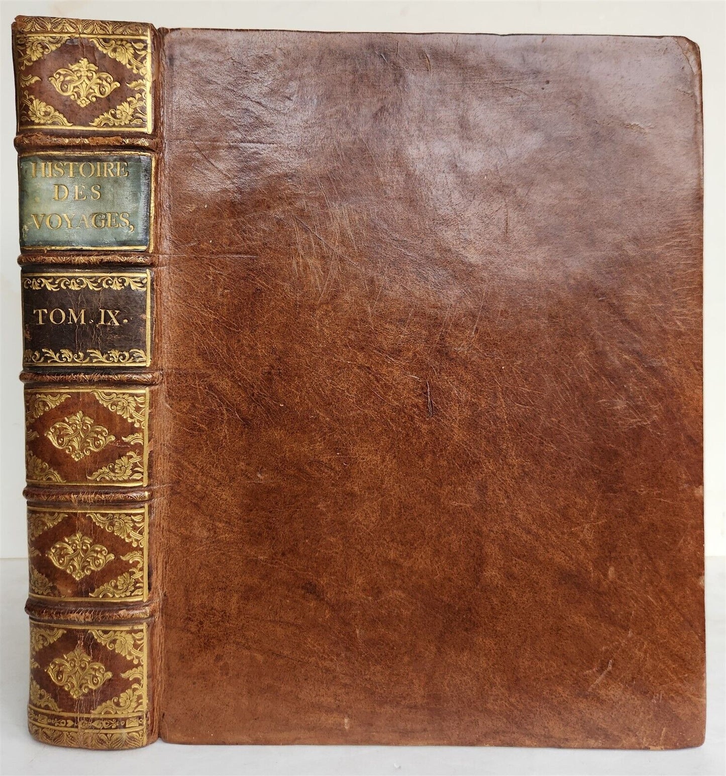 1749 TRAVELS TO CENTRAL ASIA & CHINA antique Histoire generale des voyages vol.9