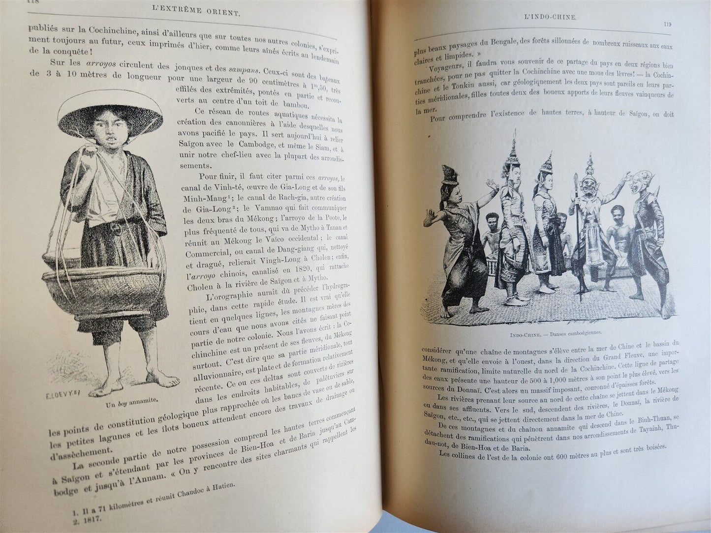 1887 L'EXTREME ORIENT ILLUSTRATED antique SIAM CHINA JAPAN