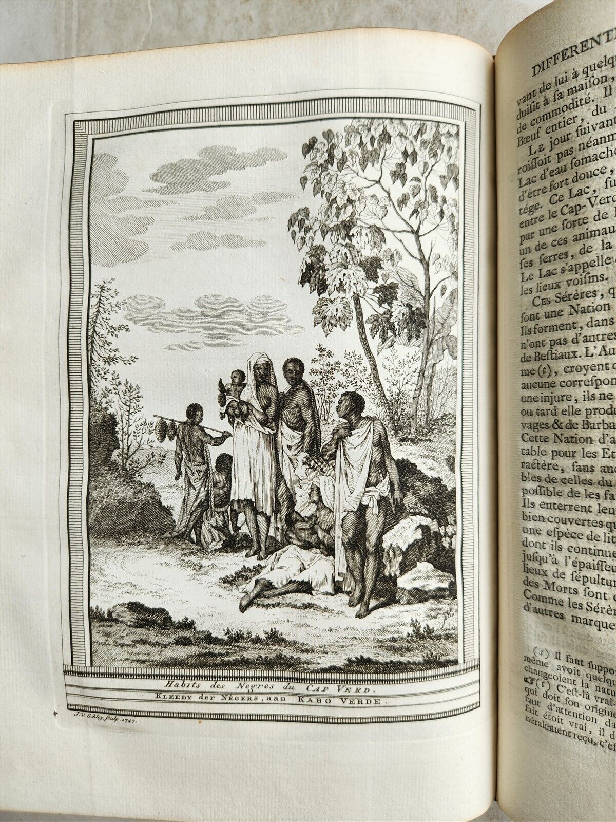 1747 TRAVELS TO AFRICA antique Histoire generale des voyages vol. 3 ILLUSTRATED