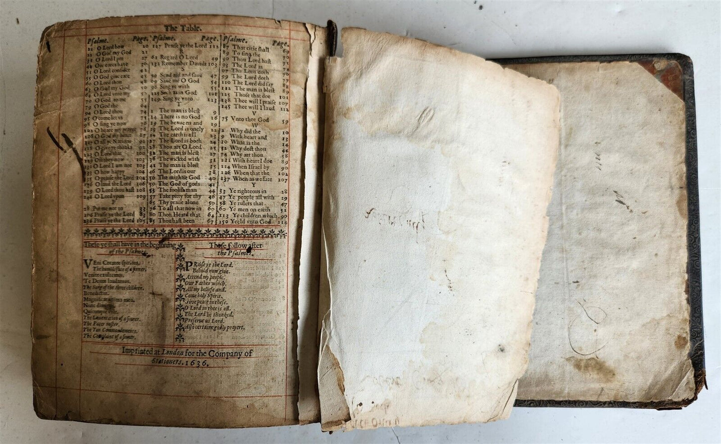 1635 BIBLE in ENGLISH antique