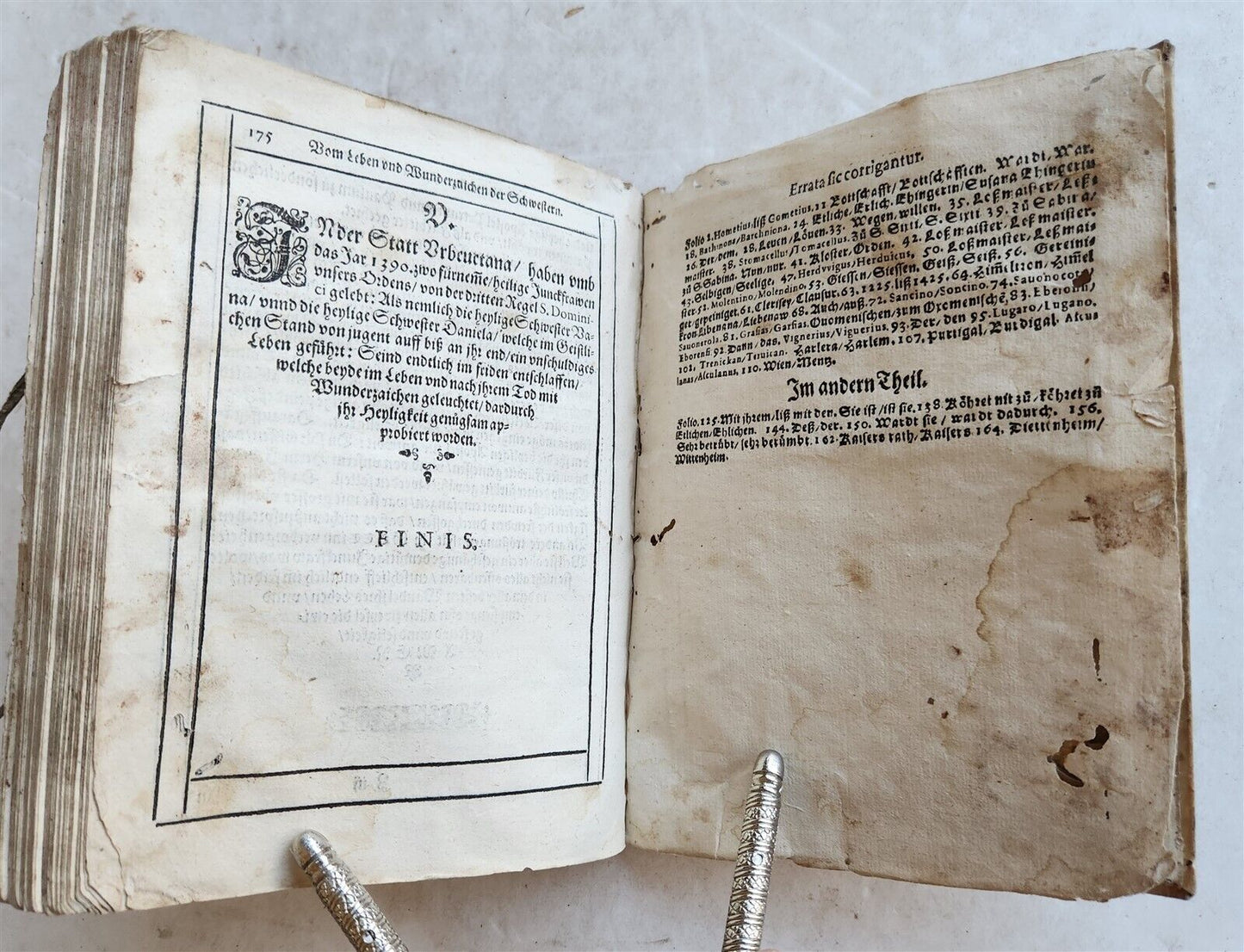 1596 HISTORICAL DESCRIPTION SHORT CHRONICLE of DOMINICAN ORDER antique VELLUM