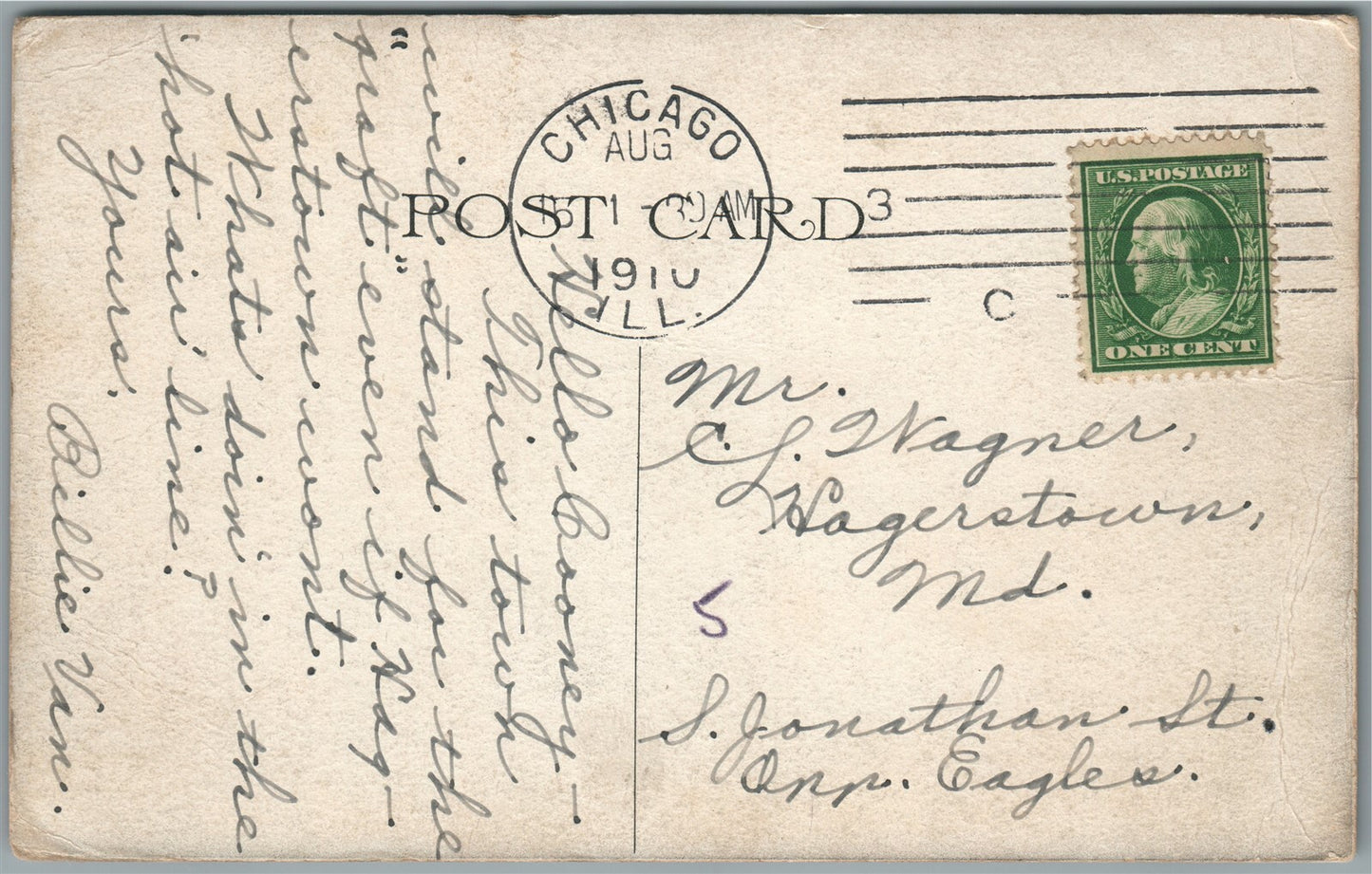 CHICAGO IL KNIGHTS TEMPLAR CONCLAVE MICHIGAN AVE. PARADE ANTIQUE POSTCARD