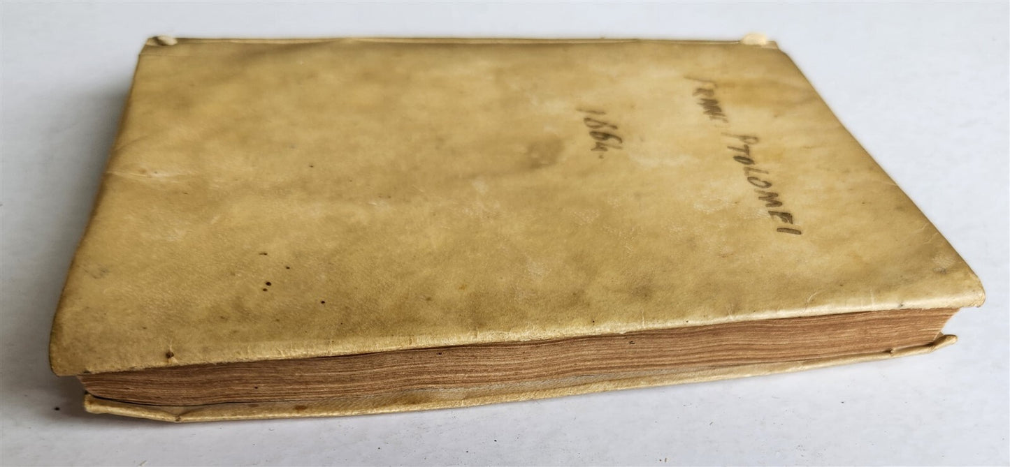 1664 ROMAN CUSTOMS THEATRE CIRCUS WEDDINGS FUNERALS antique FRANCISCUS PTOLEMAUS