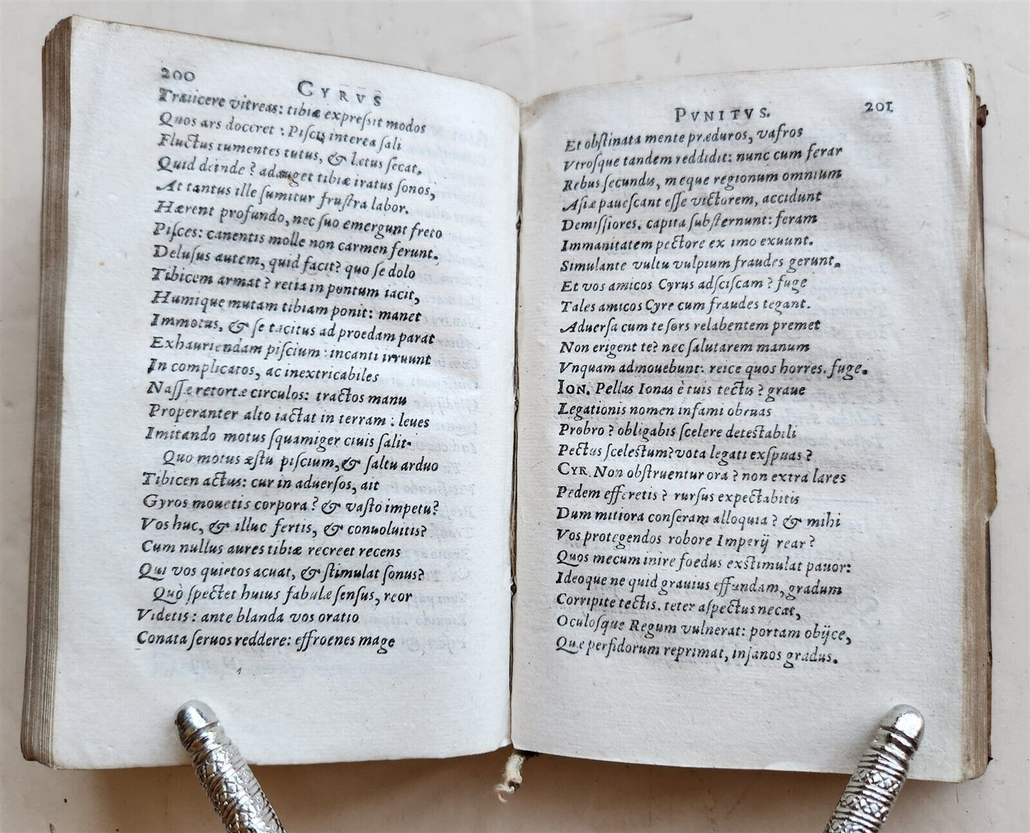 1621 POETRY by PIERRE MOUSSON antique DECORATIVE BINDING