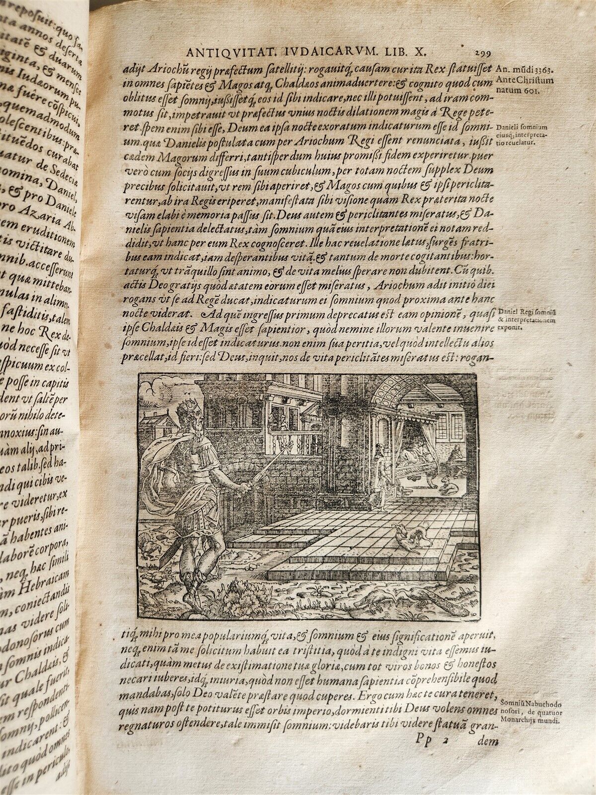 1580 FLAVIUS JOSEPHUS BEAUTIFULLY ILLUSTRATED MASSIVE FOLIO antique Judaica RARE