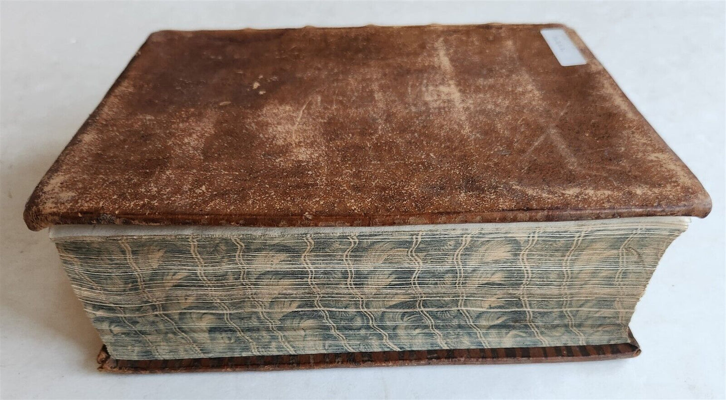 1745 HISTORY of the WORLD by S.J. Baumgarten ILLUSTRATED antique