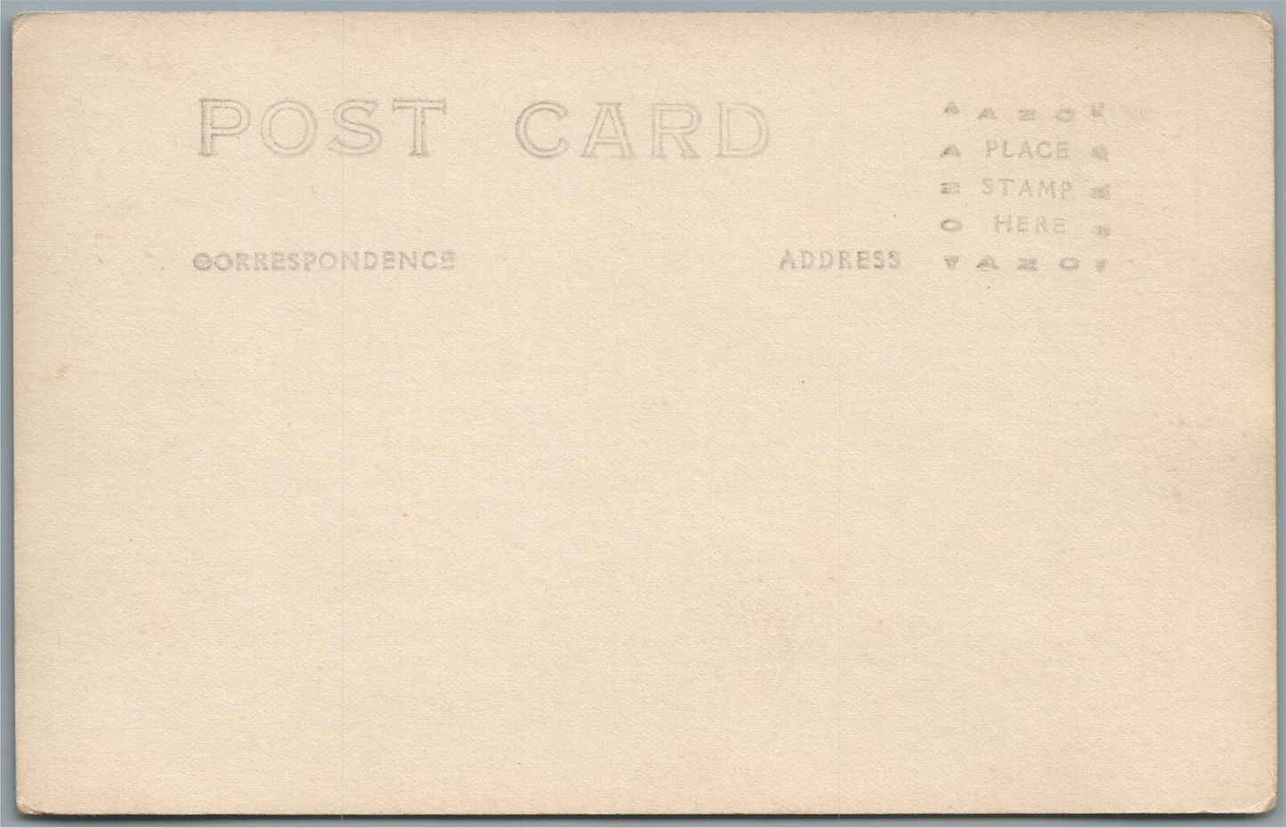 BARRE VT 1924 MILITARY PARADE ANTIQUE REAL PHOTO POSTCARD RPPC