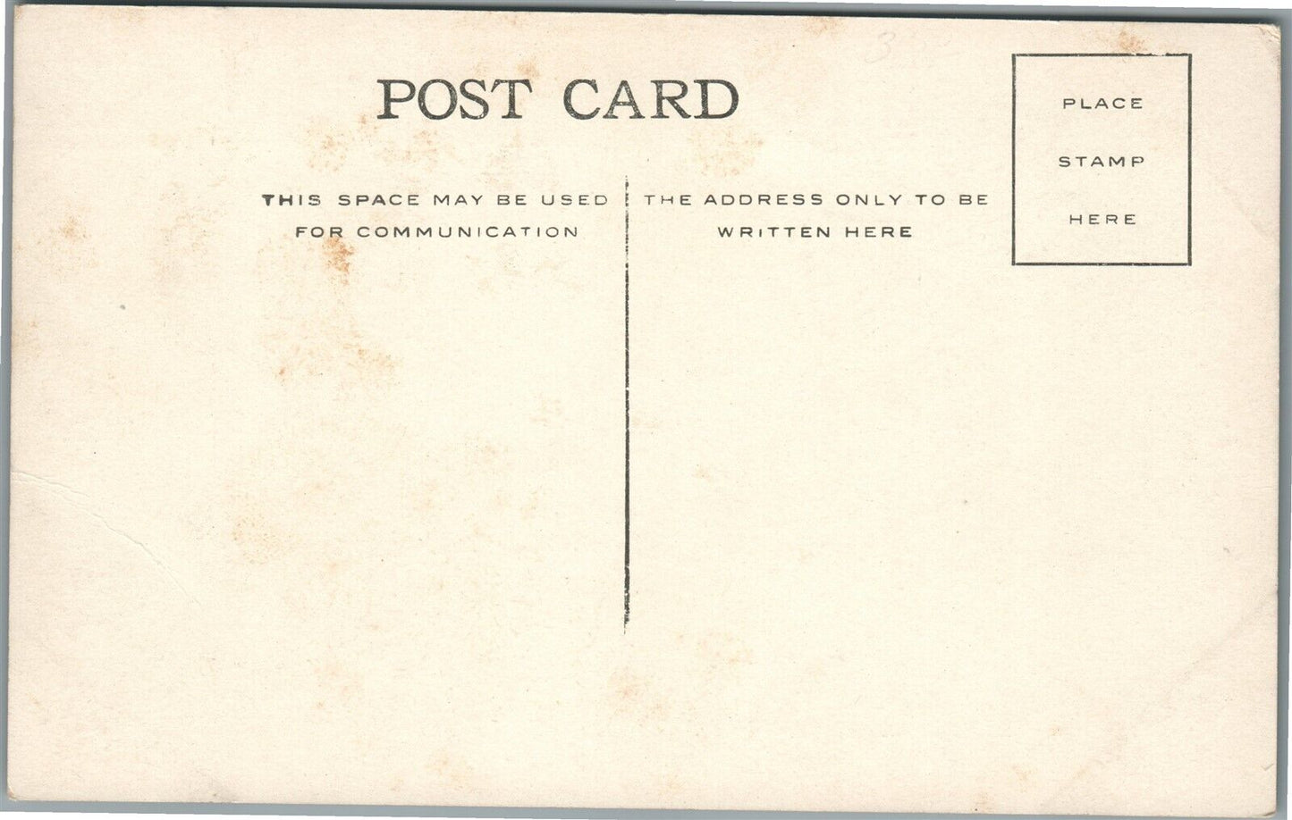 BUTLER PA TROLLEY STATION ANTIQUE POSTCARD