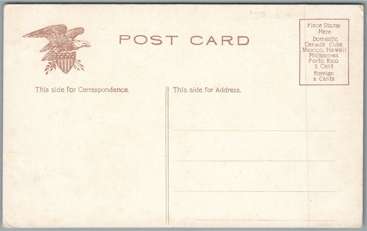 ARMY PATRIOTIC ANTIQUE POSTCARD w/ AMERICAN FLAG