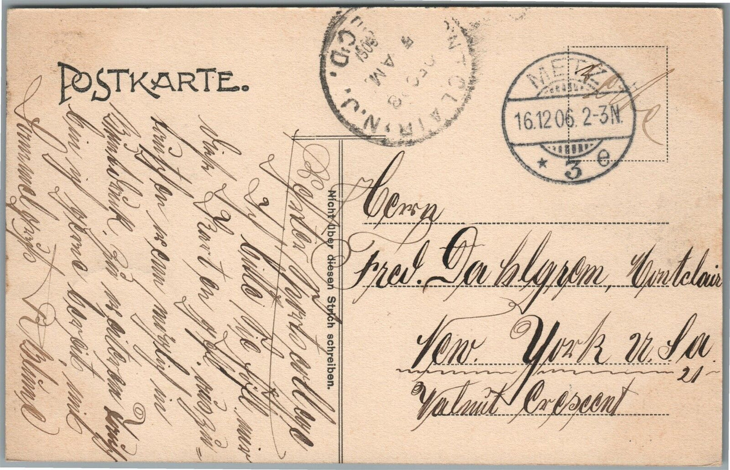 GERMAN MILITARY CELEBRATION in METZ FRANCE ANTIQUE POSTCARD