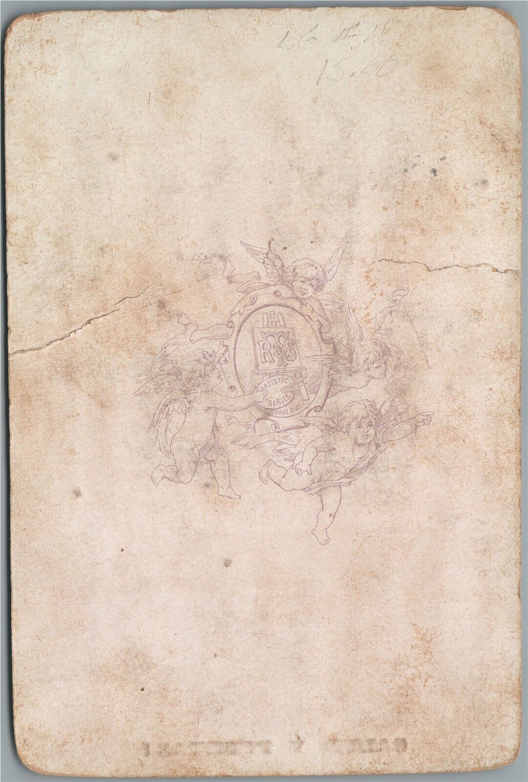 MILITARY OFFICER w/ POLISH or MONACO FLAG ARTIST SIGNED ANTIQUE POSTCARD