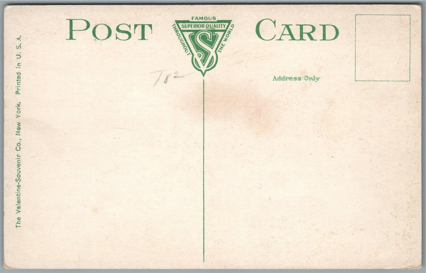 ATLANTIC CITY NJ ST.NICHOLAS R.C. CHURCH ANTIQUE POSTCARD