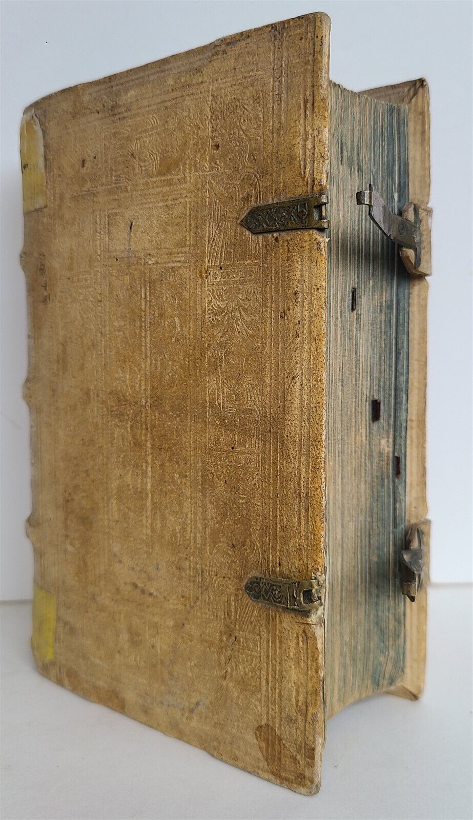 1605 HISTORY of INDIA by G. Maffei LATIN antique PIGSKIN Historiarum Indicarum