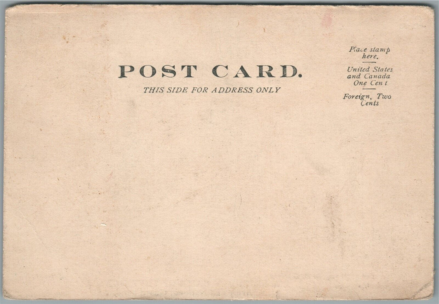 FRIENDLY GAME of SEVEN UP WWI ERA MILITARY ANTIQUE POSTCARD