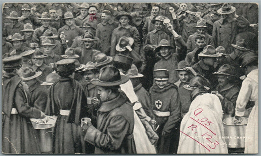 AMERICAN RED CROSS WASHINGTON DC CHAPTER ANTIQUE POSTCARD