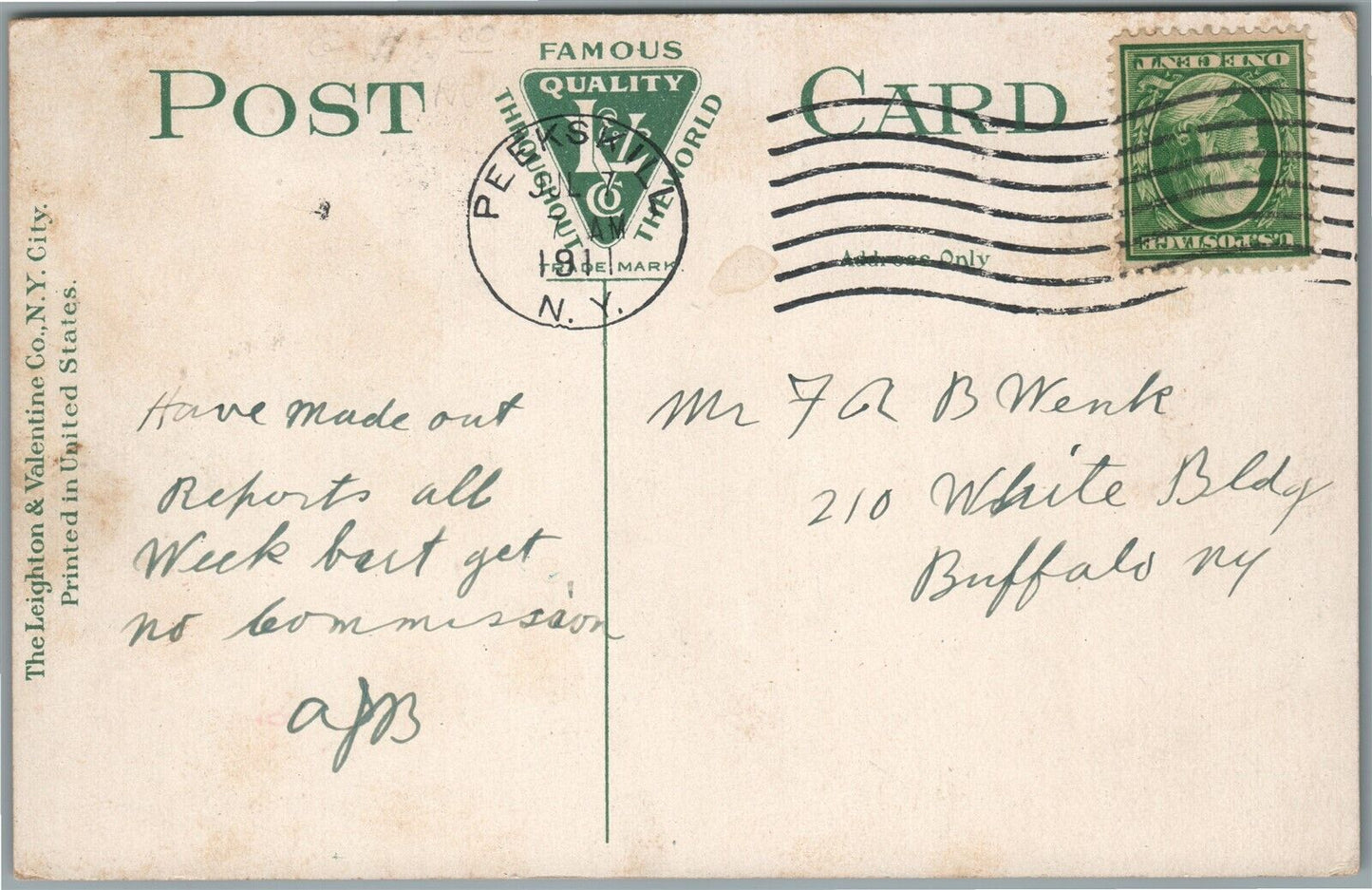 US ARMY MACHINE GUN BATTERY COMING INTO ACTION ANTIQUE POSTCARD