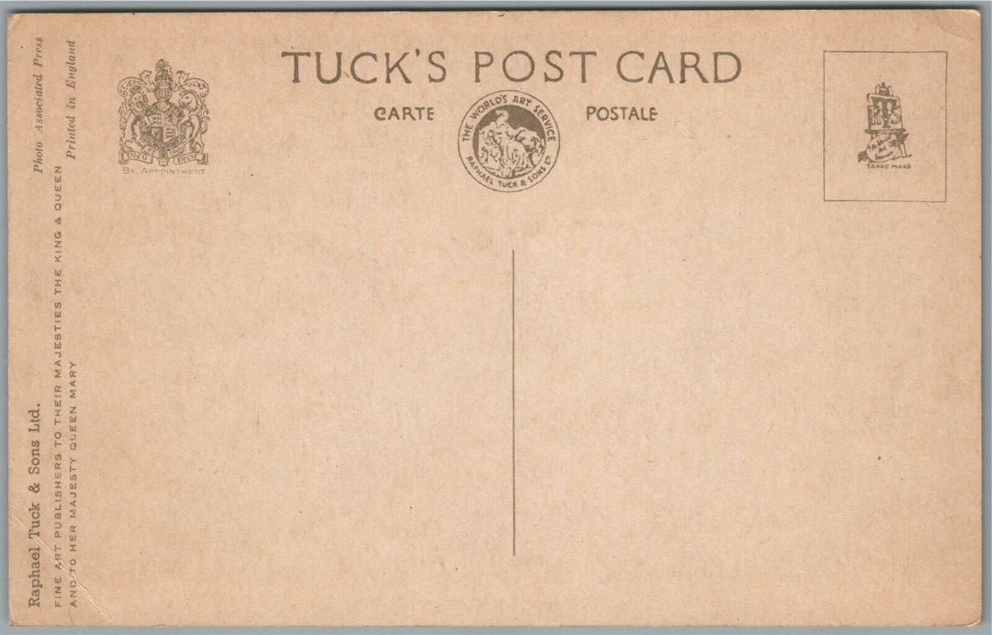 AMERICAN PRESIDENT FRANKLIN D. ROOSEVELT w/ GRANDDAUGHTER VINTAGE POSTCARD