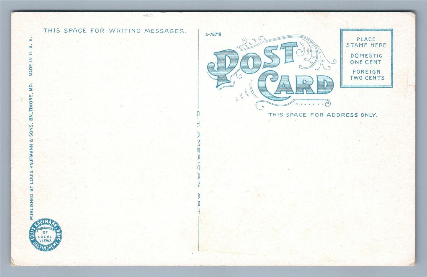 FORTRESS MONROE VA OLD POINT LIGHTHOUSE ANTIQUE POSTCARD