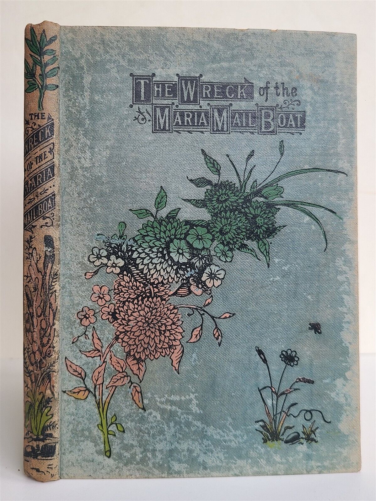 1900 STORY of WRECK of MARIA MAIL BOAT by John HANNAH antique BRITISH SHIPWRECK