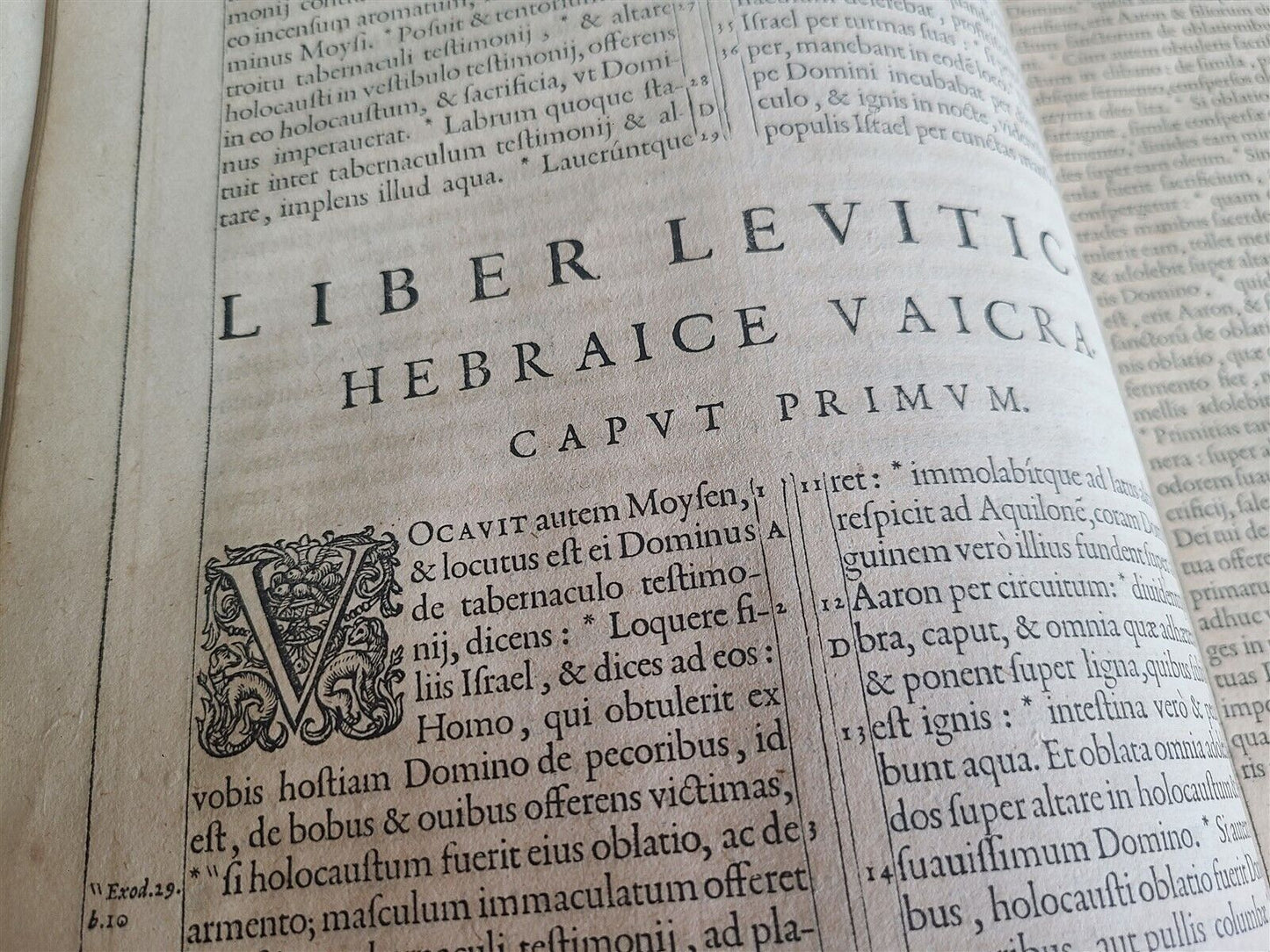 1603 BIBLE LATIN PLANTIN BIBLIA SACRA antique MASSIVE FOLIO OLD & NEW TESTAMENT