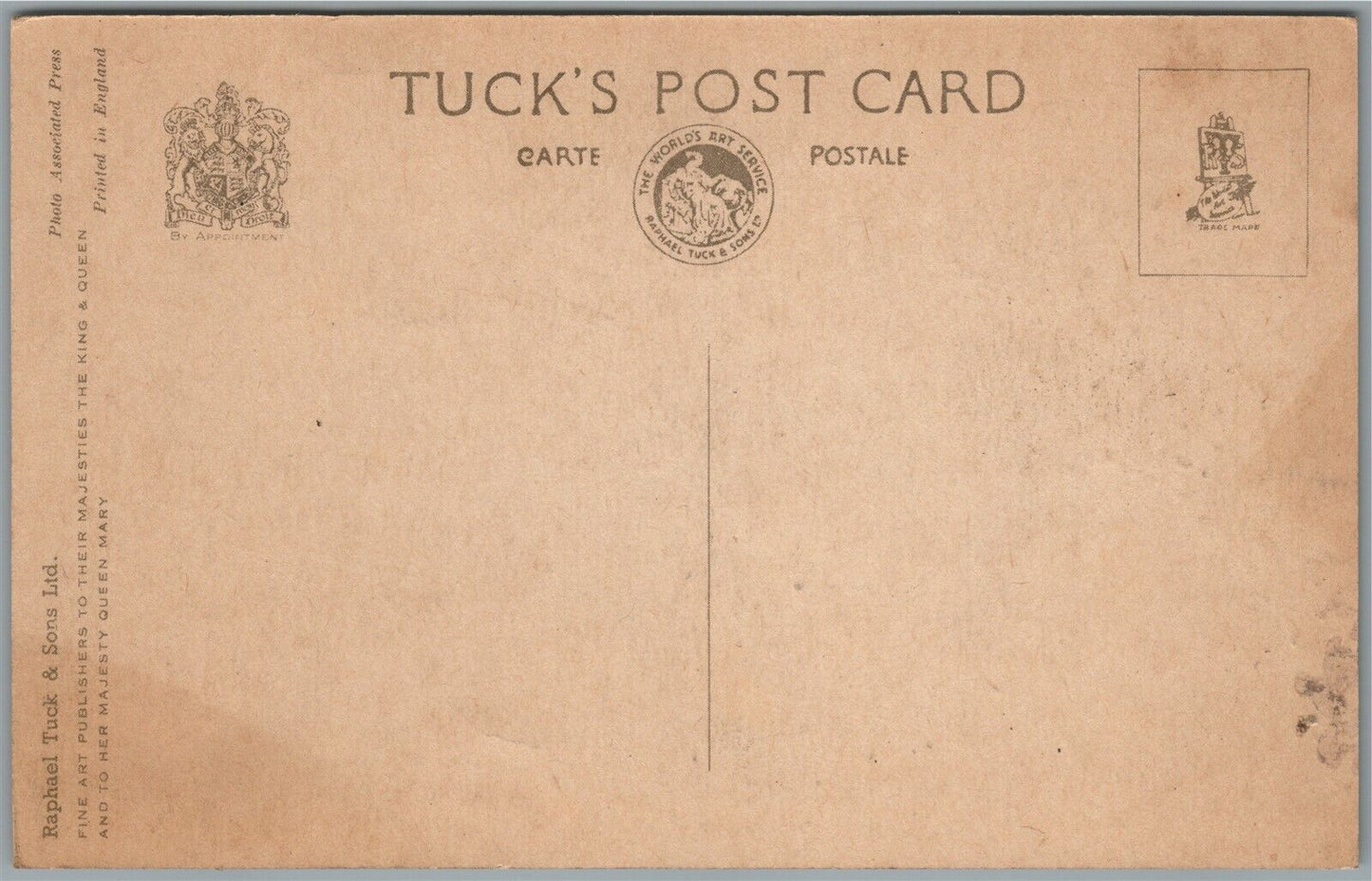 PRESIDENT ROOSEVELT & RUSSIAN FOREIGN AFFAIRS MINISTER MOLOTOV VINTAGE POSTCARD