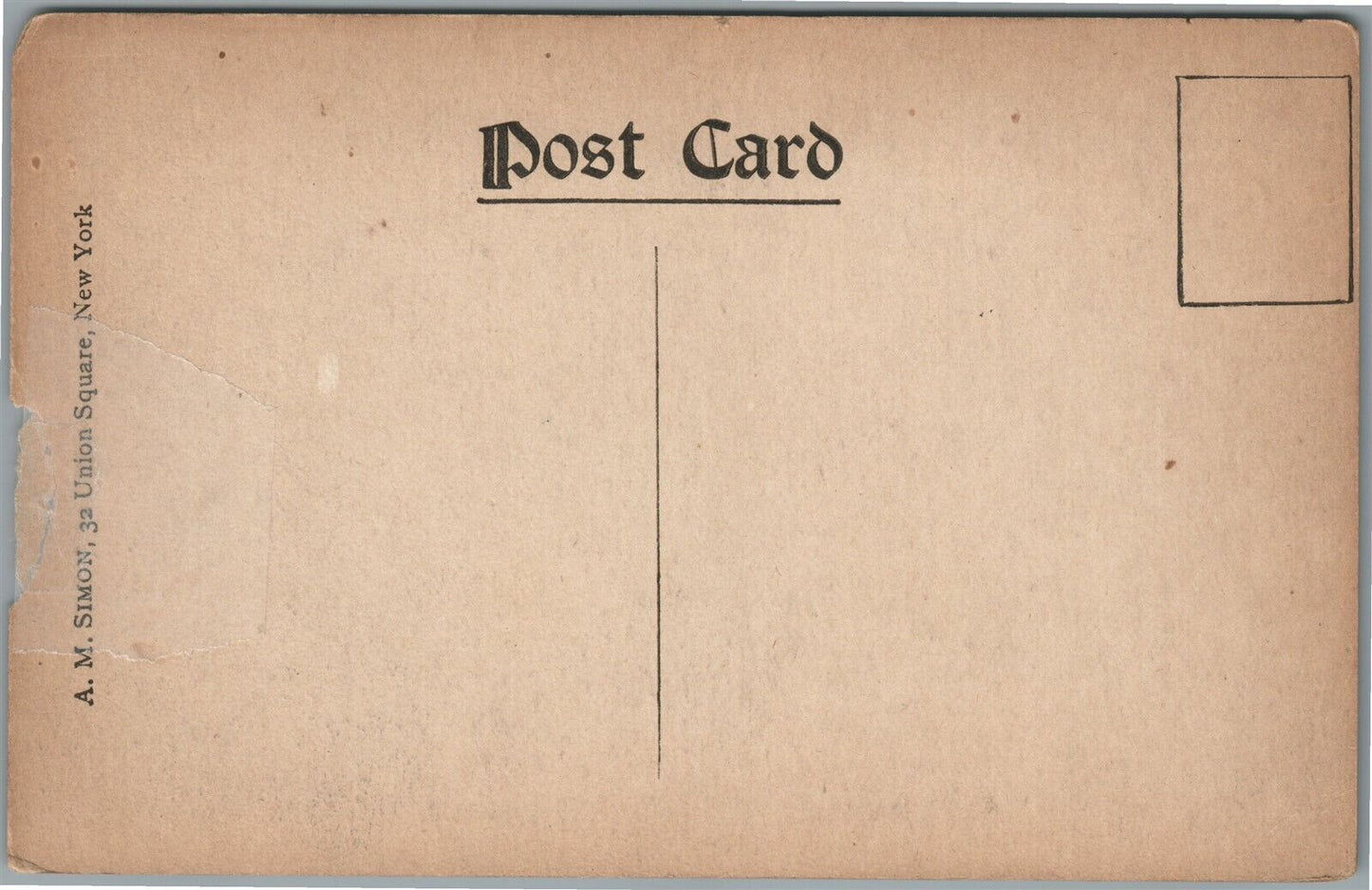 FLANDERS NJ M.E. CHURCH ANTIQUE POSTCARD