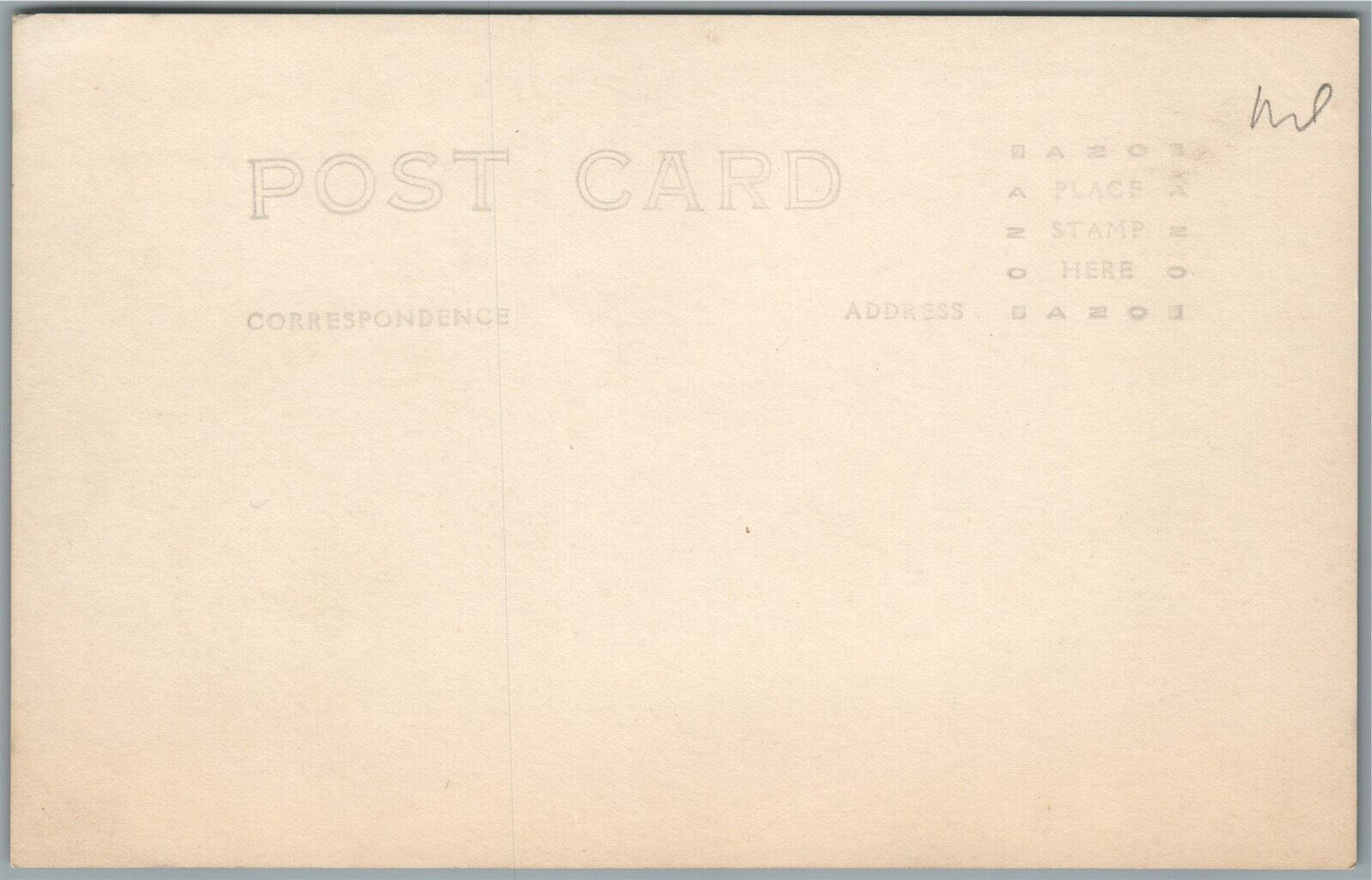 AMERICAN MILITARY AIRPLANE VINTAGE REAL PHOTO POSTCARD RPPC