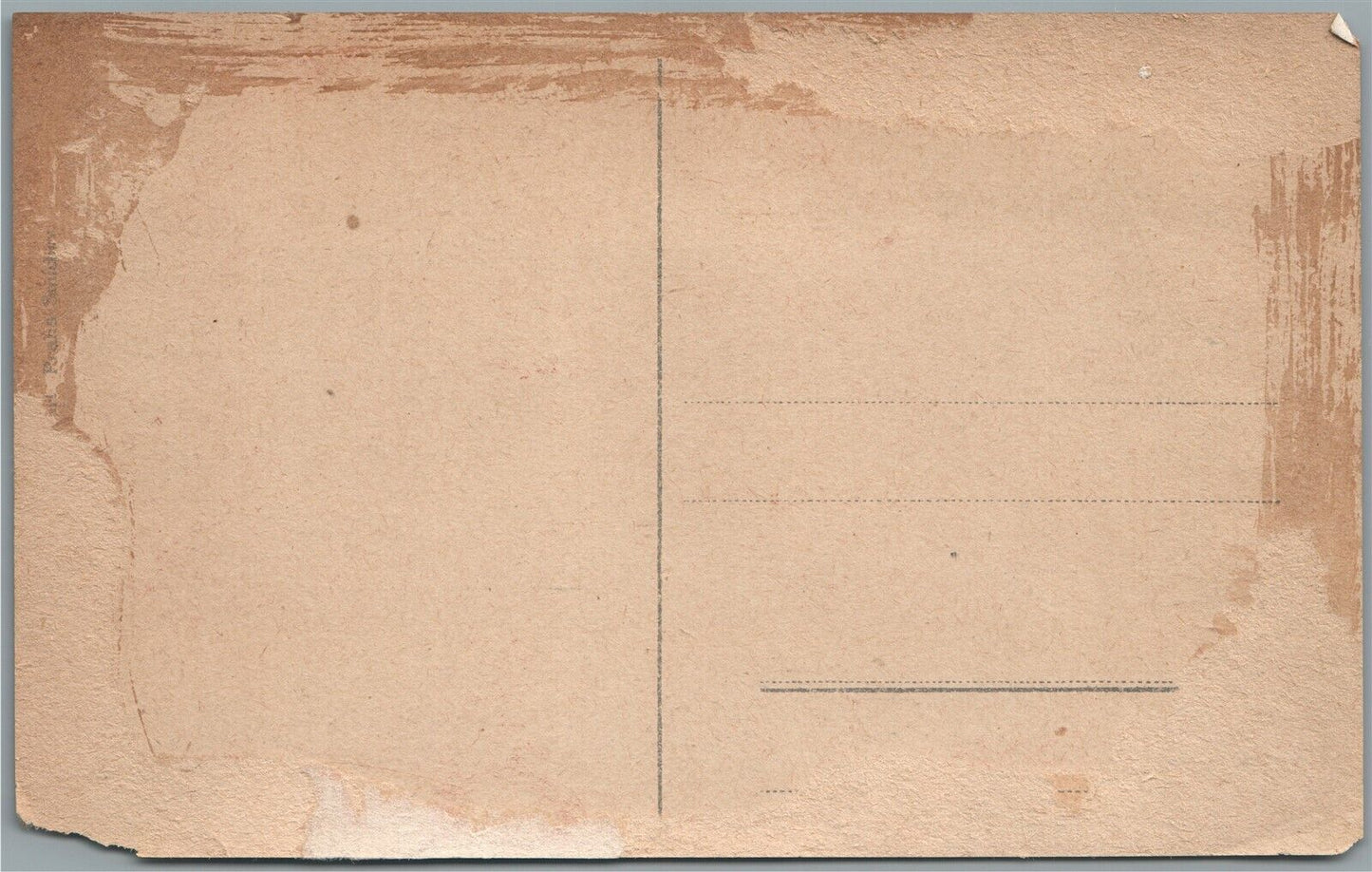 ALLIES FLAGS AMERICAN YMCA ANTIQUE POSTCARD