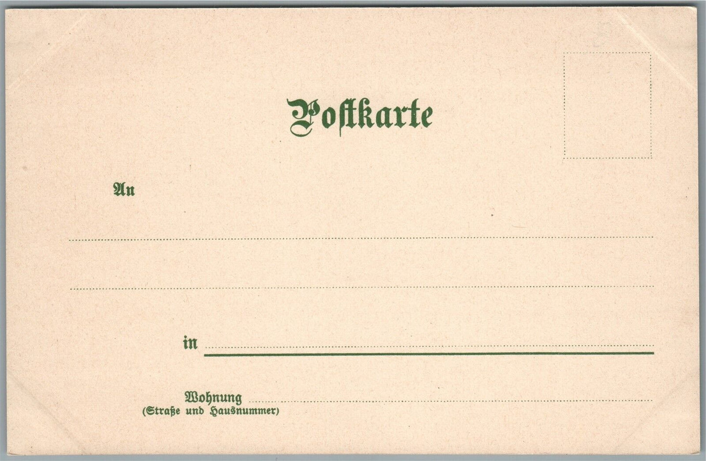 GERMAN MILITARY THEME COMIC ANTIQUE POSTCARD