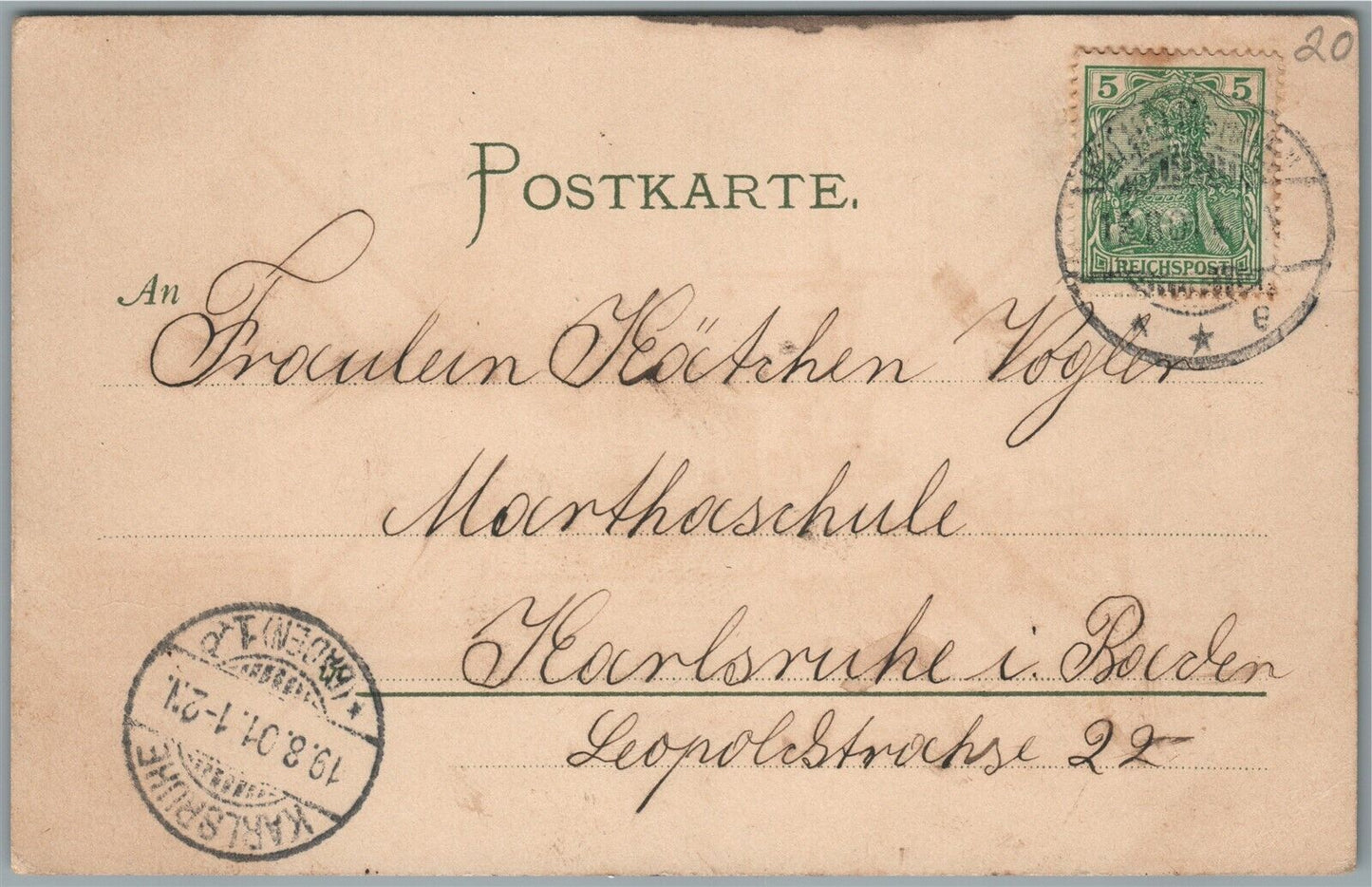 SM PANZERSCHIFF KURFURST FRIEDRICH WILHELM SHIP ANTIQUE POSTCARD