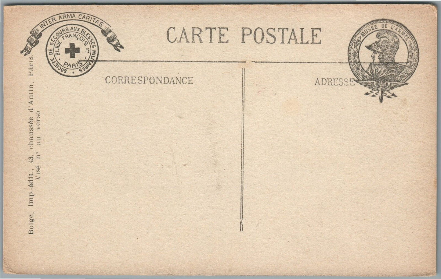 GERMAN WWI ERA CAPTURED HELMETS DISPLAY in FREMCH ARMY MUSEUM ANTIQUE POSTCARD