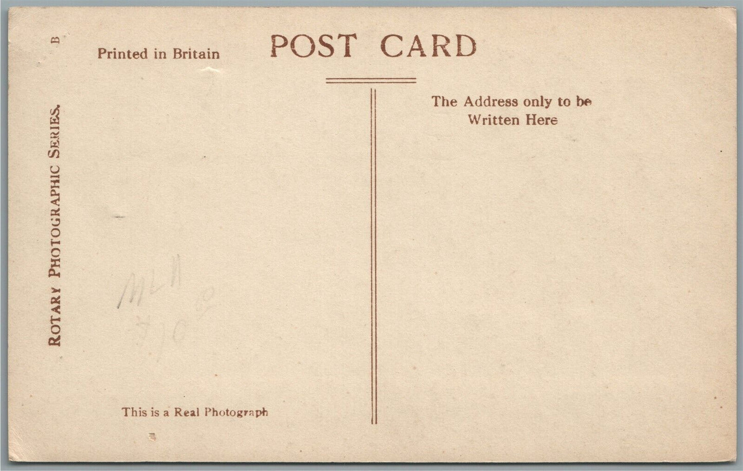 FIELD MARSHAL SIR JOHN FRENCH ANTIQUE REAL PHOTO POSTCARD RPPC