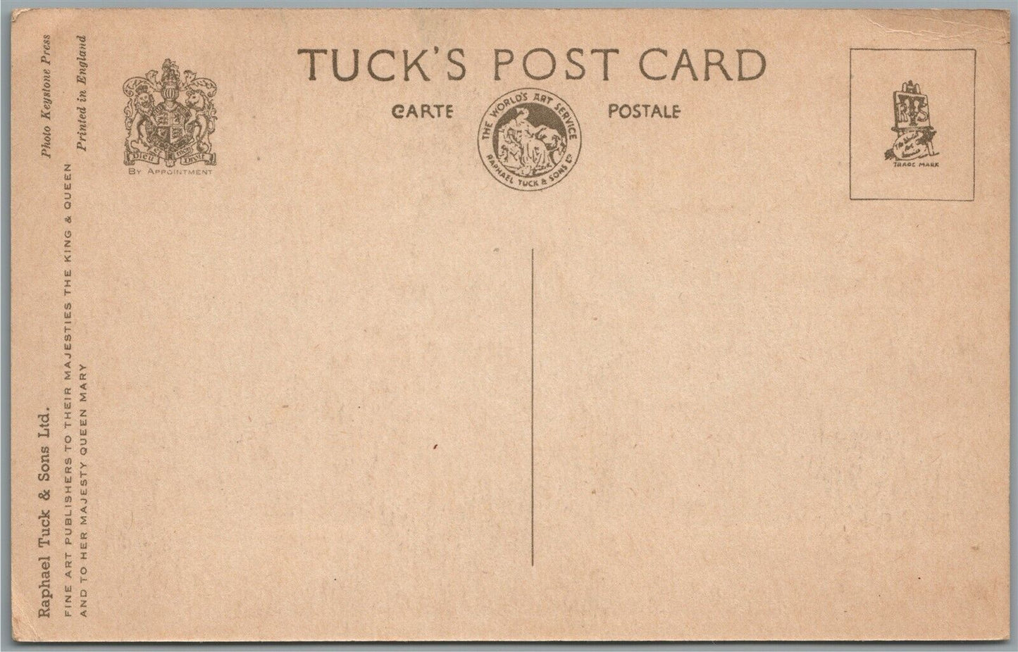 BRITISH PRIME MINISTER ANTHONY EDEN VINTAGE POSTCARD