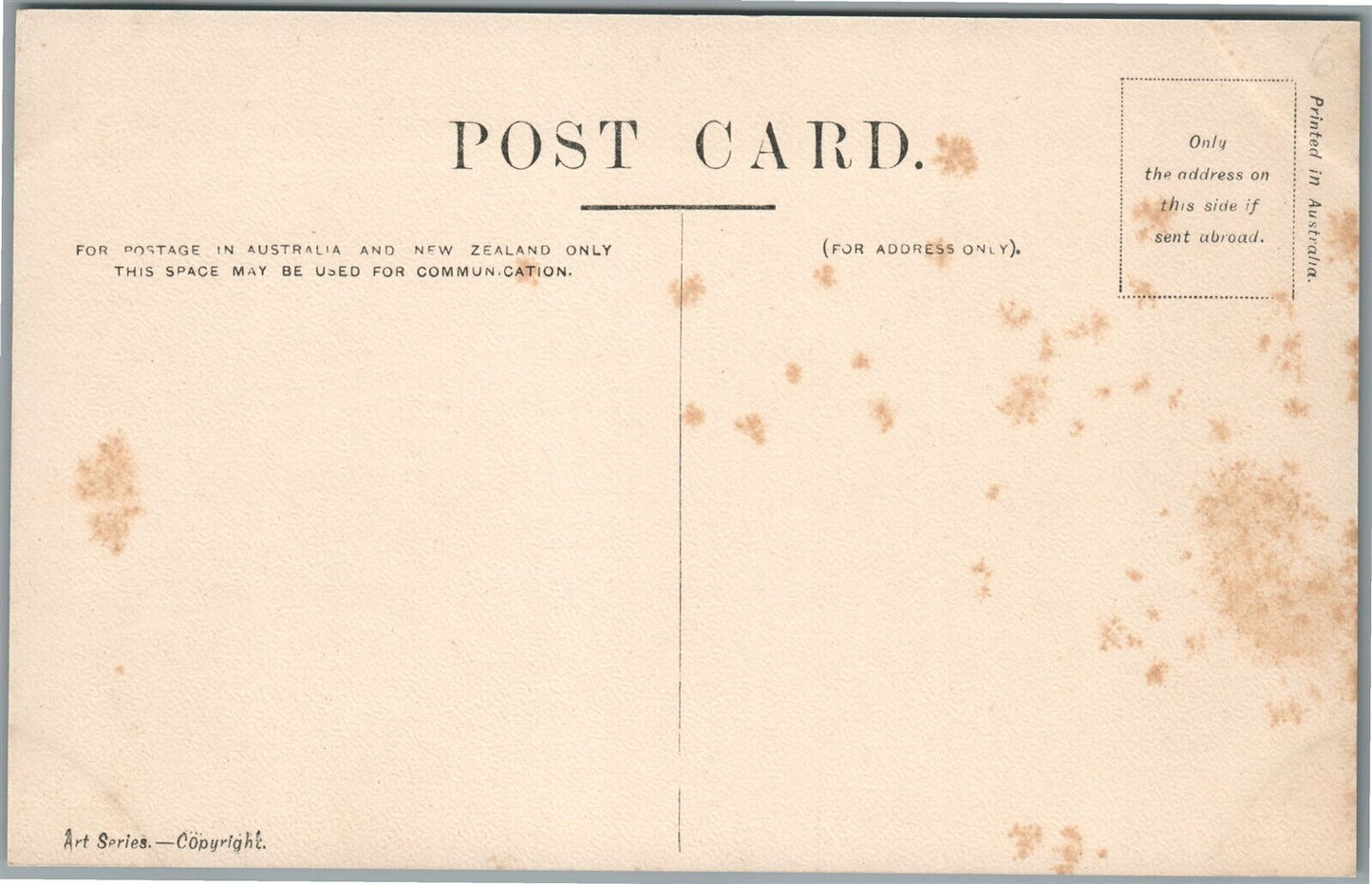 FARM COVE SYDNEY AUSTRALIA PORT SHIPS ANTIQUE POSTCARD