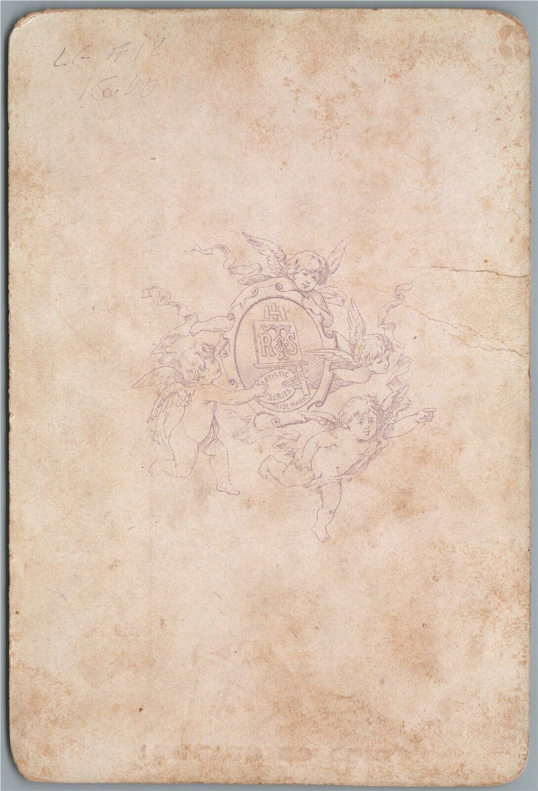 ARMED SOLDIER ARTIST SIGNED ANTIQUE POSTCARD