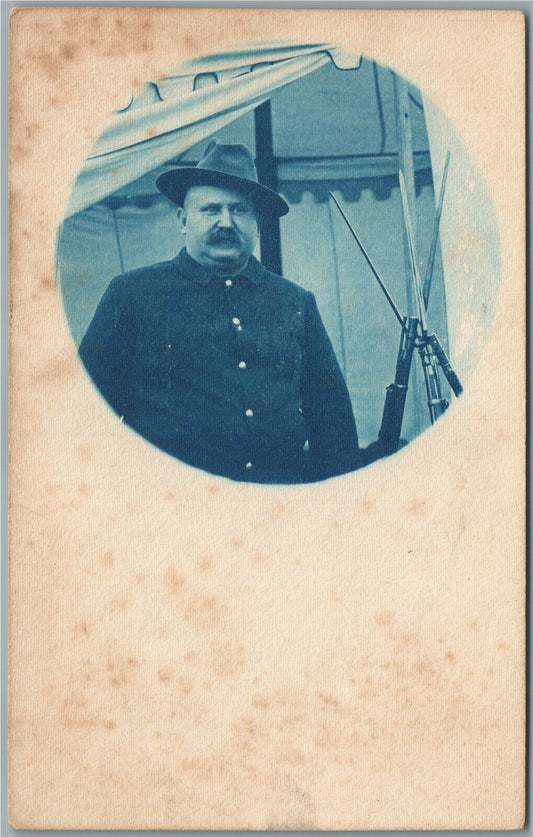 SPANISH AMERICAN WAR OFFICER ANTIQUE POSTCARD