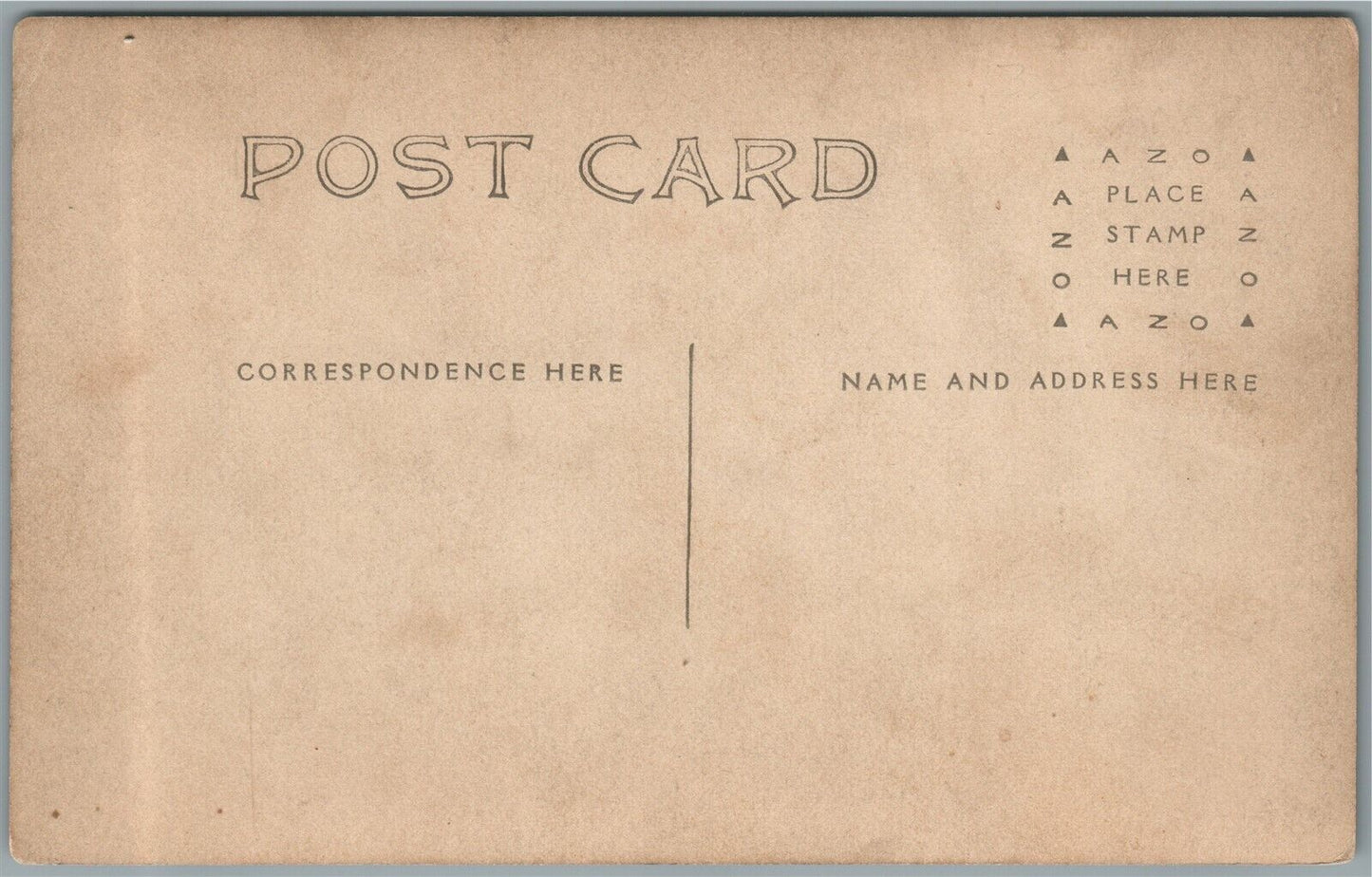 AMERICAN WWI SOLDIERS w/ RIFLES in CAMP ANTIQUE REAL PHOTO POSTCARD RPPC