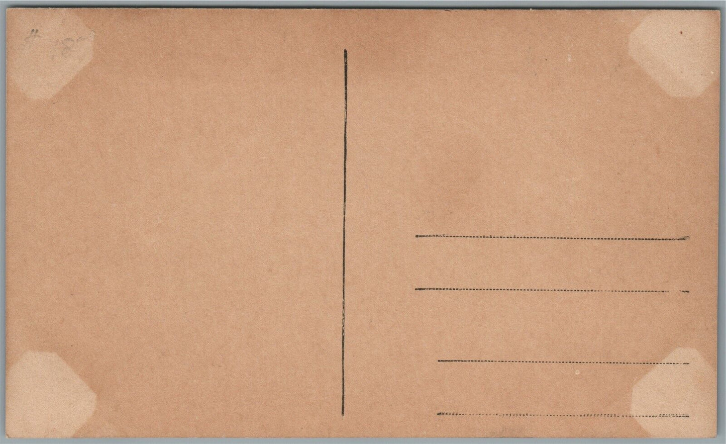 GERMAN PORT w/ SHIPS ANTIQUE REAL PHOTO POSTCARD RPPC w/ IMPERIAL FLAG